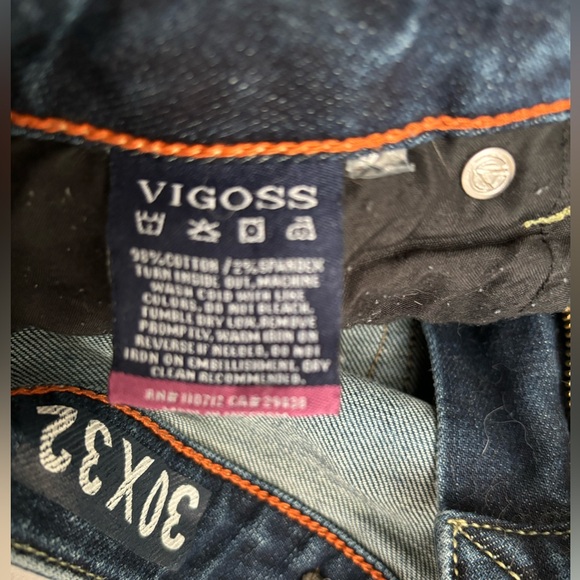 Men’s Vigoss 30x32 Jeans. Never worn, new without tags. - Picture 6 of 7